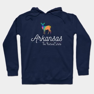 Arkansas Rainbow Deer Hoodie